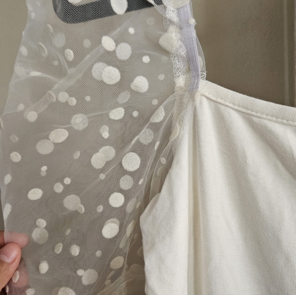 Shein Puff Sleeve Top - Picture 4 of 4